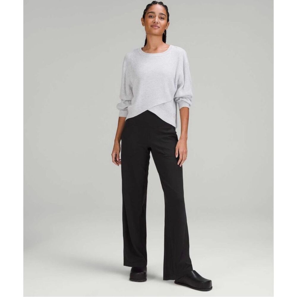 Lululemon Align High Rise Wide Leg Pant Tall 4 Black